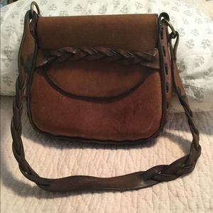 Vintage leather purse from the 1970s